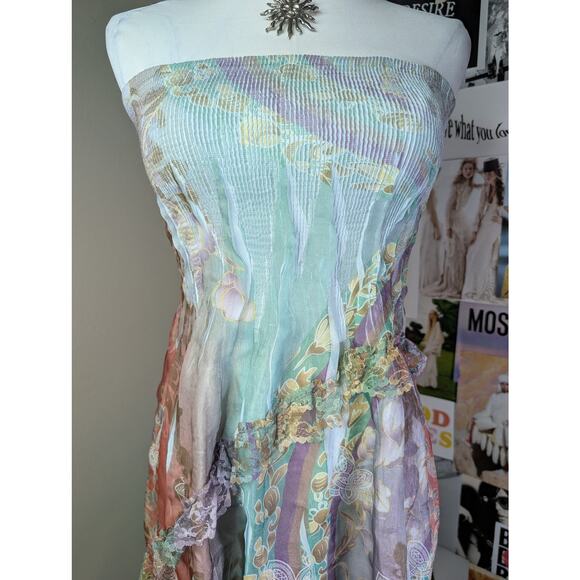 Y2K Fairy Lapis Dress - Picture 3 of 8